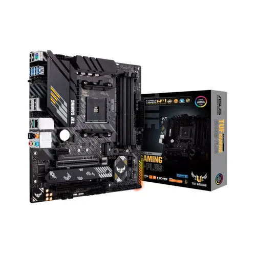 Placa-mãe Asus AMD AM4 B550M-Plus TUF Gaming 4xDDR4 mATX - 90MB14A0-C1BAY0 - Recondicionado