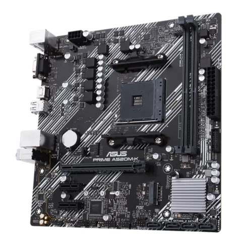 Placa-mãe Asus para AMD AM4 Prime A520M-K 2xDDR4 mATX - 90MB1500-M0EAY0 - Recondicionado