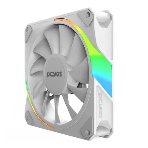 Kit Cooler Fan Para Gabinete 3Un Sangue Frio 3 Argb White Ghost 120Mm Pcyes - K3ARGBSF3WGBR