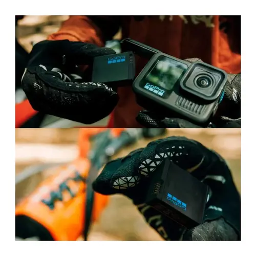 Bateria Recarregável Enduro GoPro HERO13 1900mAh Preto c/2un AEBAT-201 Recondicionado