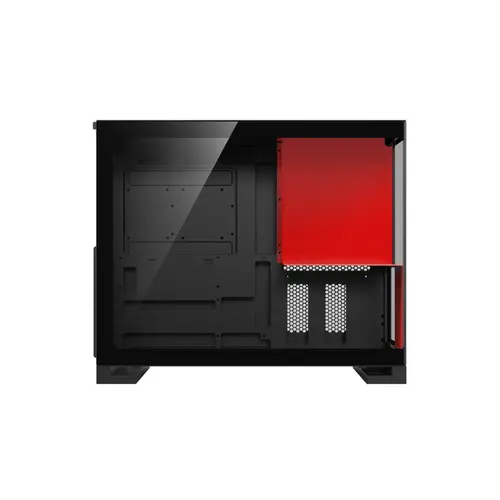 Gabinete Gamer Redragon Eternal sem Fan Preto e Vermelho CA-612BR
