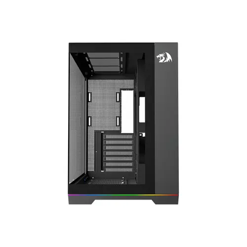 Gabinete Gamer Redragon Scalpel Argba sem Fan Preto GC-628