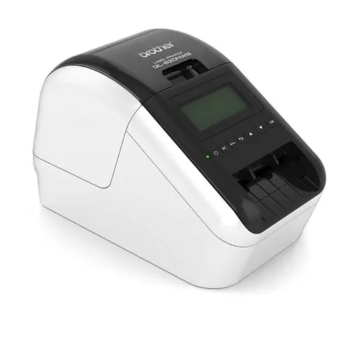 Impressora de Etiqueta Brother USB Wi-fi Bluetooth RJ45 Branco/Preto - QL820NWB - Recondicionado