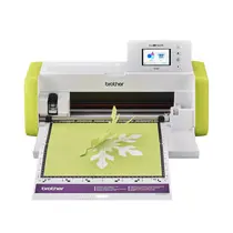 Máquina de Corte Brother ScanNCut Wifi USB 220V Branco/Verde - SDX85V - Recondicionado 
