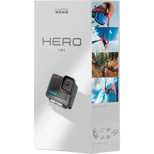 Câmera GoPro HERO 4K HDR CHDHF-131-AT Preto - Recondicionado