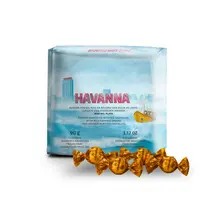 Kit com 4 Alfajores Havanna Solito Mar del Plata + 10 Havannitas Ao Leite Com Doce De Leite