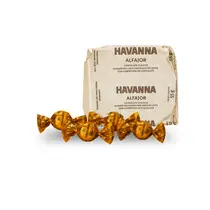 Kit com 4 Alfajores Chocolate ao Leite + 10 Havannitas Ao Leite Com Doce De Leite