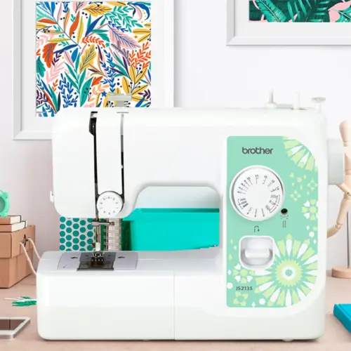 Máquina de Costura Brother 14 Pontos 110V Branca - JS2135BR - Recondicionado