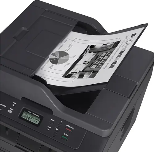 Multifuncional Brother 2540 Laser 110V Preto - DCPL2540DW - Recondicionado