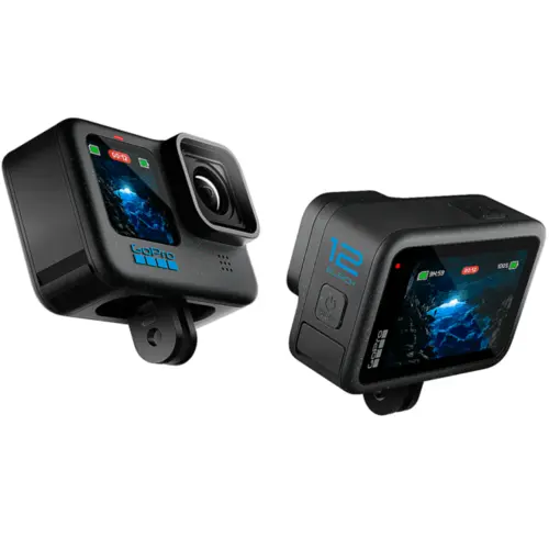 Câmera GoPro HERO 12 5,3K Resistente + à prova dágua, 27MP, HDR, USB, HDMI CHDHX-121-RW Preto - Recondicionado