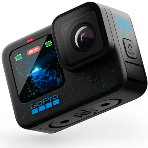 Câmera GoPro HERO 12 5,3K Resistente + à prova dágua, 27MP, HDR, USB, HDMI CHDHX-121-RW Preto - Recondicionado