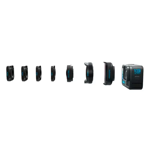 Câmera GoPro HERO 13 Bundle + The handler + 2 Baterias + 64GB 5,3K HLG HDR IPX7 CHDRB-131-RW Preto - Recondicionado