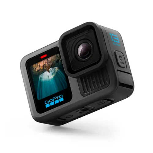 Câmera GoPro HERO 13 Bundle + The handler + 2 Baterias + 64GB 5,3K HLG HDR IPX7 CHDRB-131-RW Preto - Recondicionado
