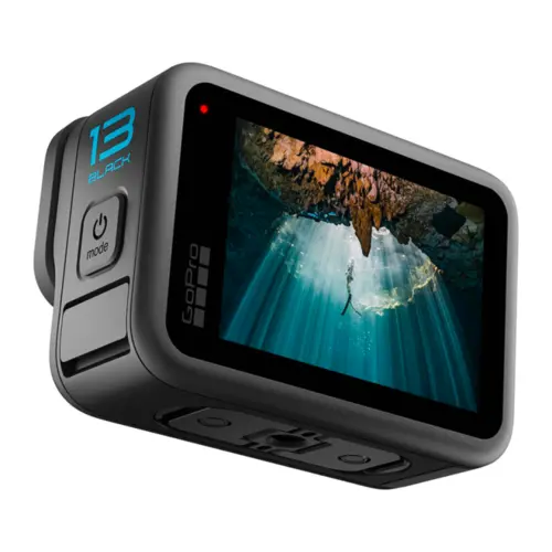 Câmera GoPro HERO 13 Bundle + The handler + 2 Baterias + 64GB 5,3K HLG HDR IPX7 CHDRB-131-RW Preto - Recondicionado