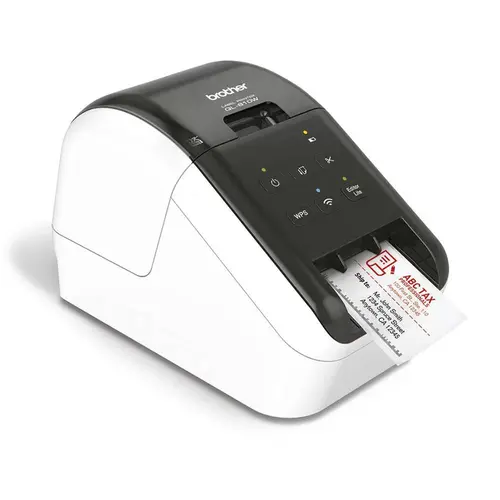Impressora de Etiqueta Brother USB Wi-fi Branco/Preto - QL-810W - Recondicionado
