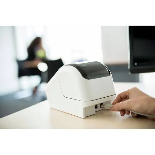 Impressora de Etiqueta Brother USB Wi-fi Branco/Preto - QL-810W - Recondicionado