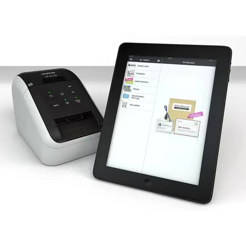 Impressora de Etiqueta Brother USB Wi-fi Branco/Preto - QL-810W - Recondicionado
