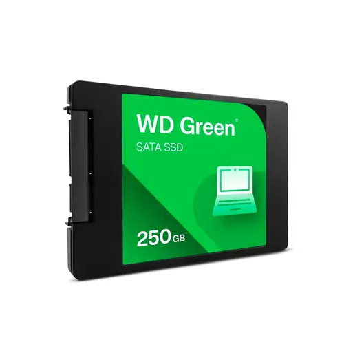 SSD WD Green 250GB Sata III Leitura 545MBs e Gravação 505MBs - WDS250G5G0A