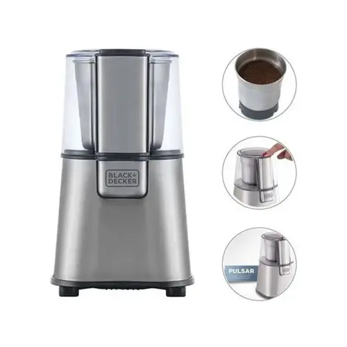 Moedor de Grãos Gourmand Gris 110V com Lâmina Inox - MG200-BR