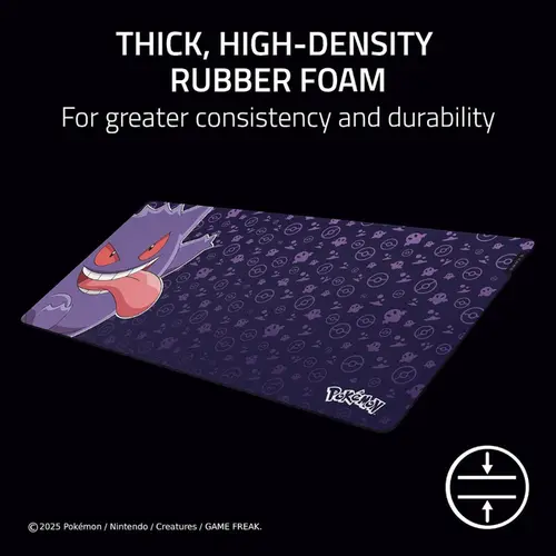Mousepad Razer Gigantus V2 XXL Gengar Pokémon Gengar Edition - RZ02-03334200-R3M1