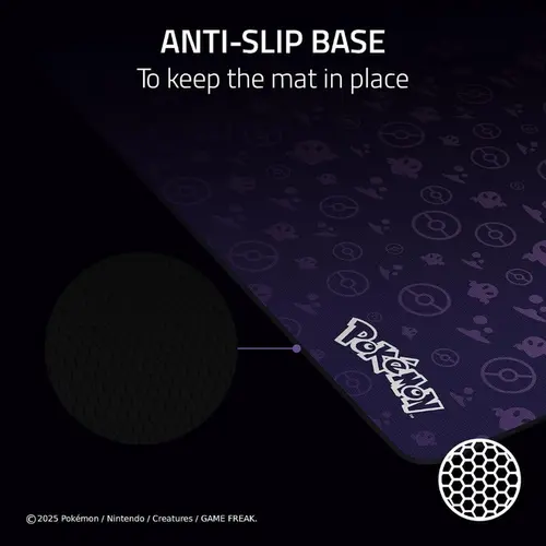 Mousepad Razer Gigantus V2 XXL Gengar Pokémon Gengar Edition - RZ02-03334200-R3M1