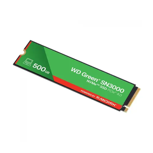 SSD WD SN3000 500GB M.2 2280 NVMe - WDS500G4G0E
