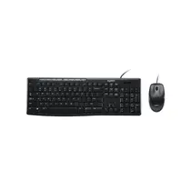 Kit Teclado e Mouse Logitech MK200 ABNT2 Preto - 920-002718 