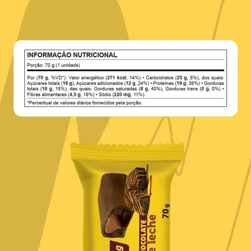 Kit Barra de Proteína Protobar Brownie e Doce de Leite C/9 unidades + Whey  W100 Doce de Leite C/12 Sachê