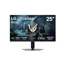 Monitor Gamer LG UltraGear 25" FHD IPS 200Hz 1ms HDR10 FreeSync Premium HDMI DP 25G523B-B.AWZM 