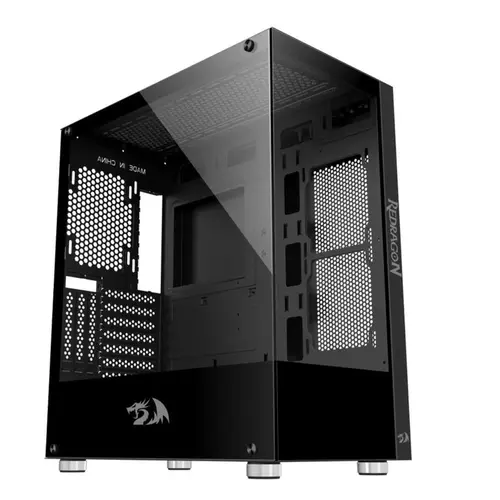 Gabinete Gamer Redragon Reflect Mid-Tower Lateral de Vidro Preto - CA-601B