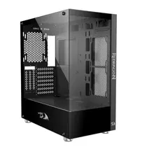 Gabinete Gamer Redragon Reflect Mid-Tower Lateral de Vidro Preto - CA-601B 