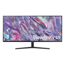 Monitor Samsung 34'' Viewfinity S5 WQHD Ultrawide 100Hz HDR10 HDMI FreeSync - LS34C500GALMZD 