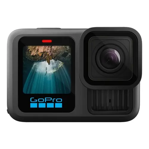 Câmera GoPro HERO 13 Bundle + The handler + 2 Baterias + 64GB 5,3K HLG HDR IPX7 CHDRB-131-MY Preto
