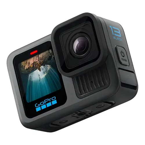 Câmera GoPro HERO 13 Bundle + The handler + 2 Baterias + 64GB 5,3K HLG HDR IPX7 CHDRB-131-MY Preto