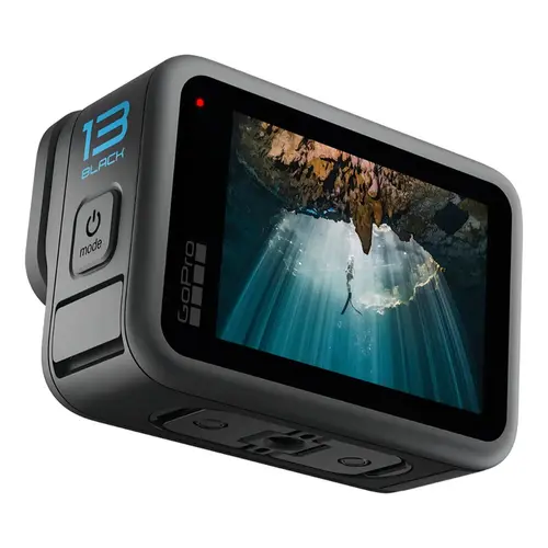 Câmera GoPro HERO 13 Bundle + The handler + 2 Baterias + 64GB 5,3K HLG HDR IPX7 CHDRB-131-MY Preto