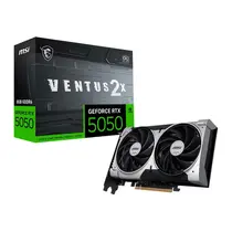 Placa MSI RTX 5050 8GB GDDR6 128BITS VENTUS 2X OC 912-V538-010 