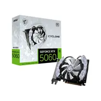 Placa de Vídeo MSI RTX 5060 Cyclone OC Nvidia GeForce 8GB GDDR7, 128-bit 912-V812-205 