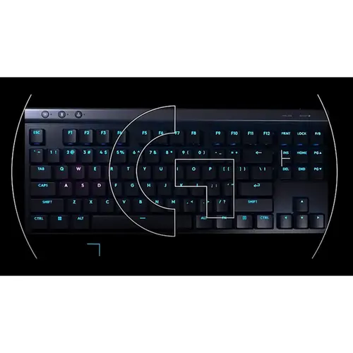 Teclado Mecânico Gamer Logitech G515 TKL Preto - 920-012868