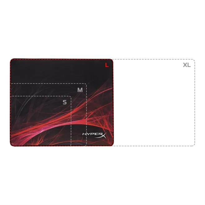 Mousepad Gamer HyperX Fury S Speed Edition L 45x40cm HX-MPFS-S-L