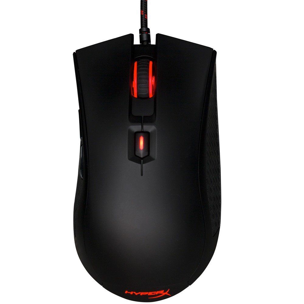 Mouse Gamer HyperX Pulsefire FPS Red 3200Dpi Preto HXMC001A/AM