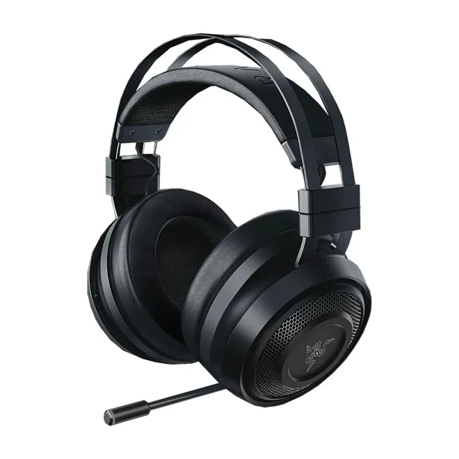 Headset Gamer Razer Nari Essential s/ Fio THX Black RZ04-02690100