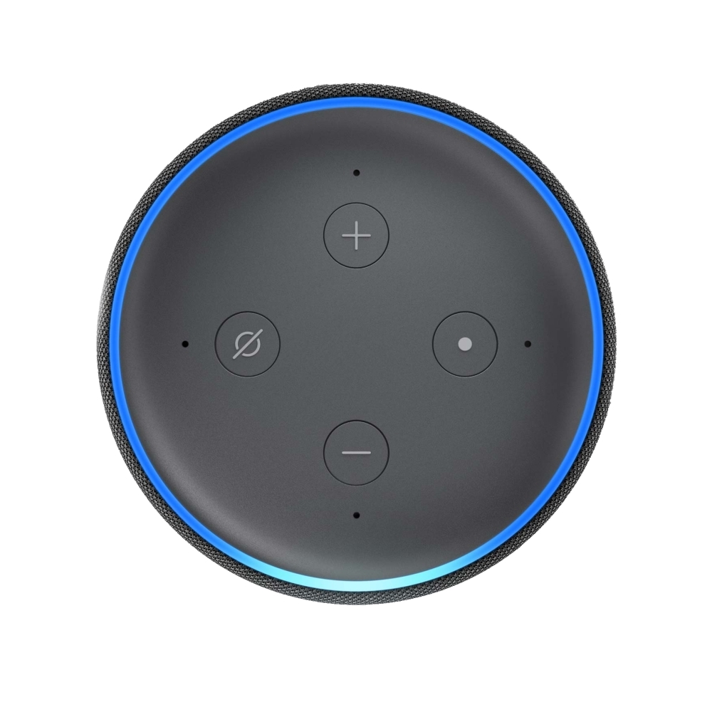 Smart Speaker Amazon com Alexa Echo Dot 3ª Geração Preto