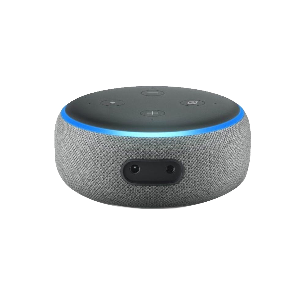 Smart Speaker Amazon com Alexa Echo Dot 3ª Geração Cinza