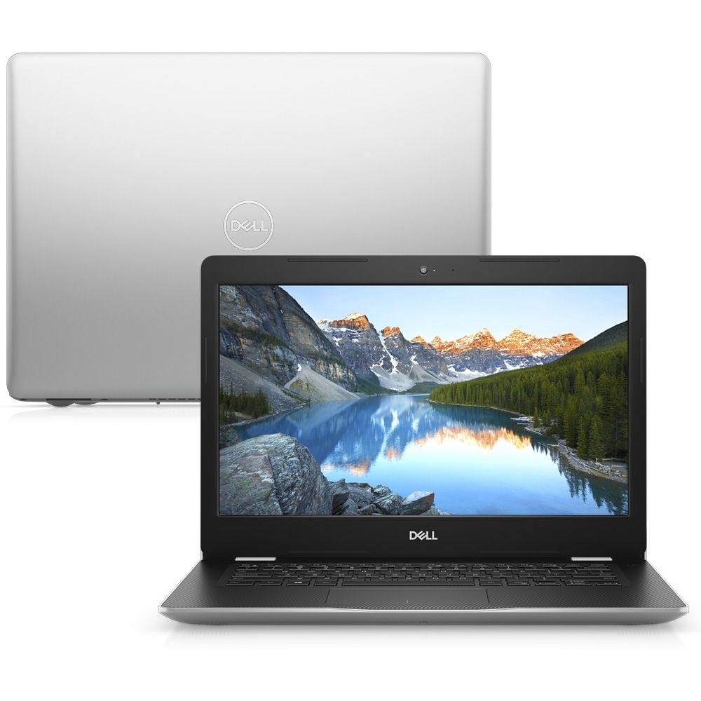 Notebook Dell Inspiron 3480 14'' HD i5-8265U 1TB 4GB Win10 H Prata