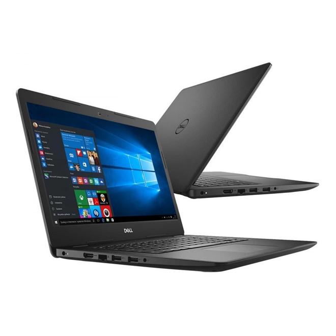 Notebook Dell Vostro 3480 14'' HD i5-8265U 1TB 4GB Win10 Pro Preto