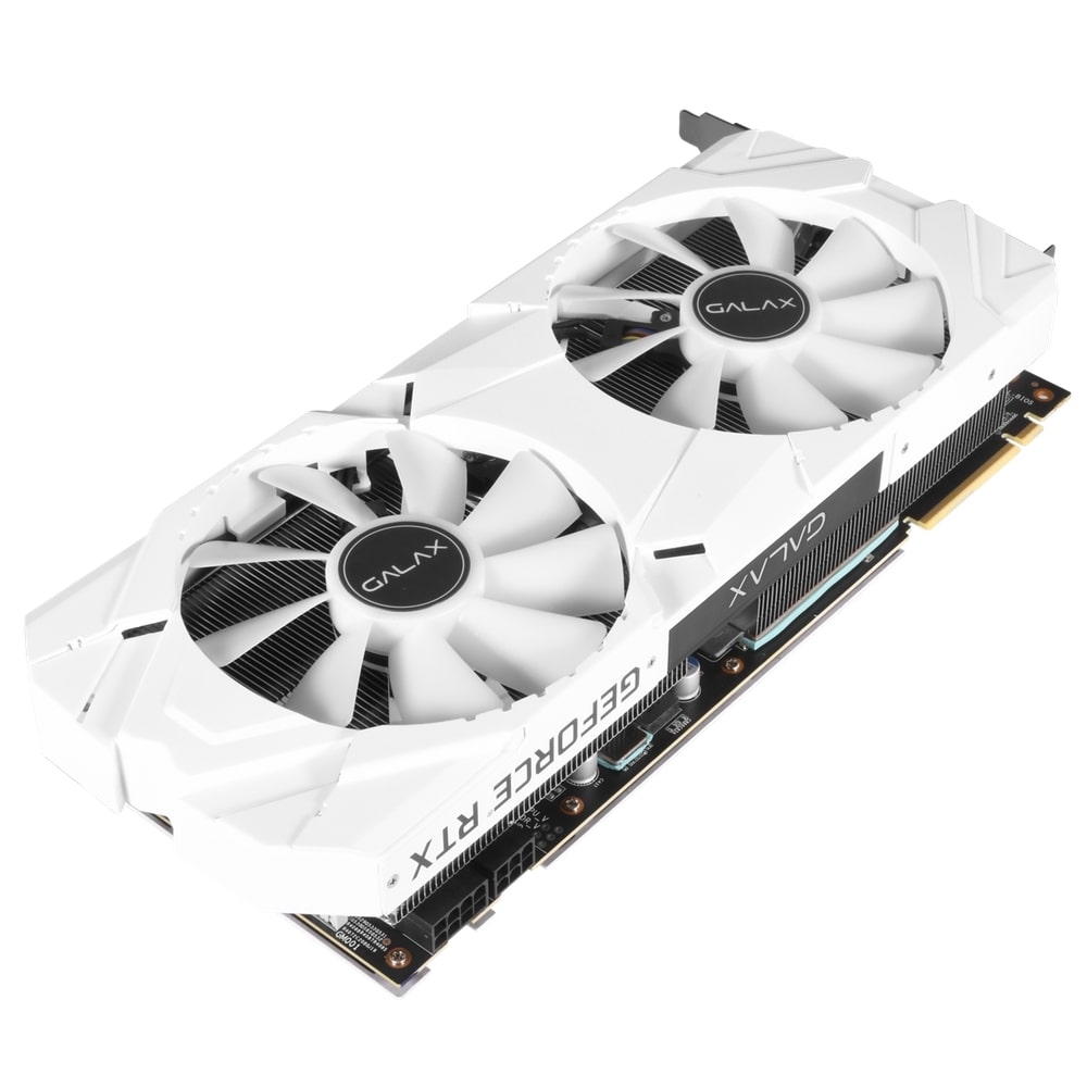 Placa de Vídeo Galax GeForce RTX 2080 OC White 8GB 256Bit GDDR6 1CLICK V2 28NSL6MDU8W2 Placa de Vídeo Galax GeForce RTX 2080 OC White 8GB 256Bit GDDR6 1CLICK V2 28NSL6MDU8W2