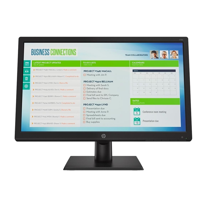 Monitor HP LED V19b 18,5'' HD 60Hz 5ms TN VGA Preto 2XM32AAAC4