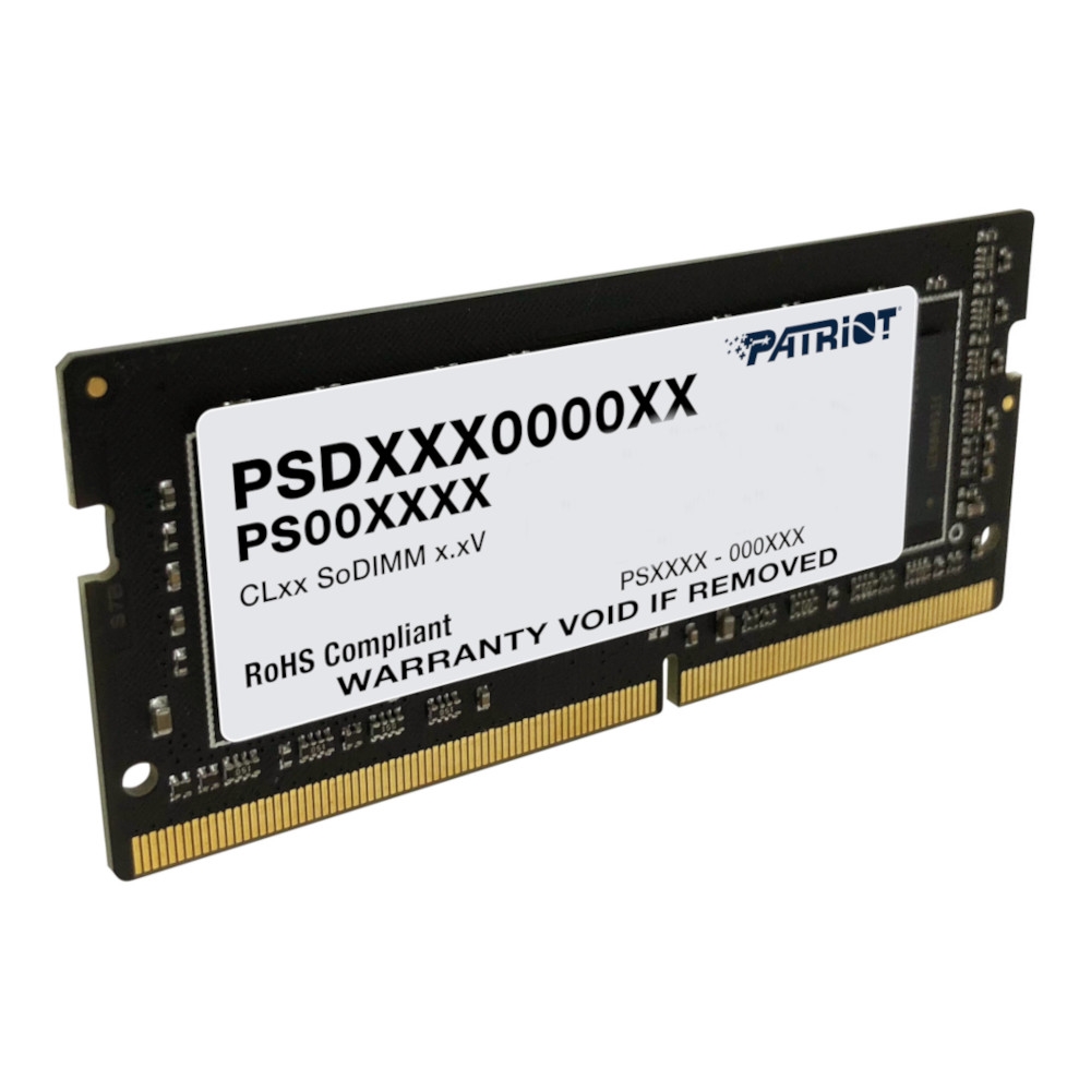 Mem ria Para Notebook Patriot Signature 8GB 2666MHz DDR4 CL19 PSD48G266681S