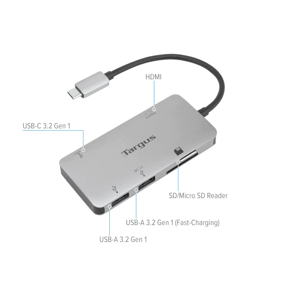 Targus USB-C To 2x USB-A And 2x USB-C