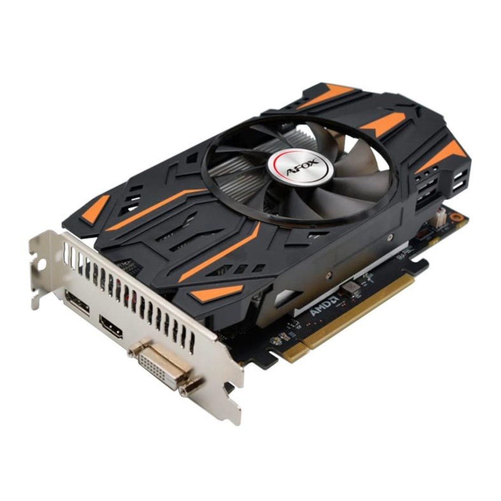 Placa de Vídeo Afox Radeon RX 550 4GB GDDR5 128Bit AFRX550-4096D5H7